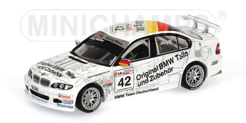 BMW 320I – JÖRG MUELLER – TEAM BMW SCHNITZER – ETCC 2003 L.E. 1920 pcs. 1:43 model