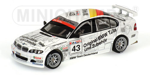 BMW 320I – DIRK MUELLER – TEAM BMW SCHNITZER – ETCC 2003 L.E. 1728 pcs. 1:43 model