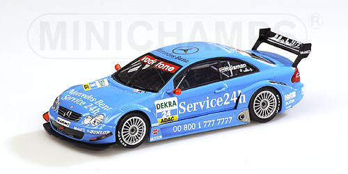 MERCEDES-BENZ CLK – PATRICK HUISMAN – TEAM ROSBERG ‘SERVICE 24H’ – DTM 2003 1:43 model