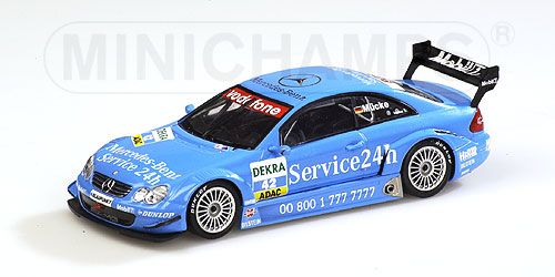 MERCEDES-BENZ CLK – STEFAN MÜCKE – TEAM ROSBERG ‘SERVICE 24H’ – DTM 2003 1:43 model
