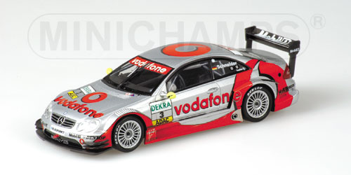 MERCEDES-BENZ CLK – ‘VODAFONE’ – BERND SCHNEIDER – TEAM H.W.A. – DTM 2003 1:43 model