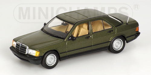 MERCEDES-BENZ 190 E (W201) – 1984 – GREEN METALLIC 1:43 model
