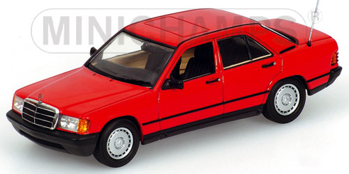 MERCEDES-BENZ 190 E (W201) – 1984 – RED L.E. 1632 pcs. 1:43 model