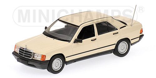 MERCEDES-BENZ 190 E (W201) – 1984 – CREAM L.E. 1008 pcs. 1:43 model