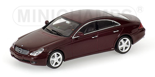 MERCEDES-BENZ CLS-CLASS (C219) – 2004 – RED METALLIC L.E. 1200 pcs. 1:43 model