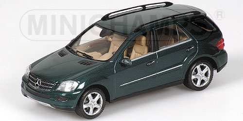MERCEDES-BENZ M-CLASS (W164) – 2005 – GREEN METALLIC L.E. 1632 pcs. 1:43 model