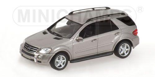 MERCEDES-BENZ ML63 AMG (W164) – 2006 – SILVER L.E. 2016 pcs. 1:43 model