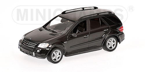 MERCEDES-BENZ ML63 AMG (W164) – 2006 – BLACK L.E. 624 pcs. 1:43 model