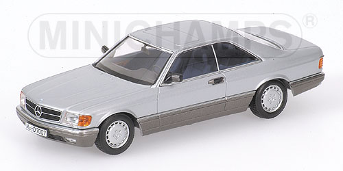 MERCEDES-BENZ 560 SEC (C126) – 1986 – GREY METALLIC L.E. 3024 pcs. 1:43 model
