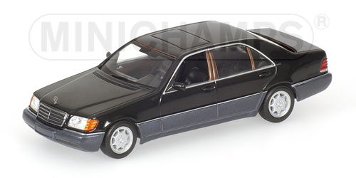MERCEDES-BENZ 600 SEL (W140) – 1991 – BLACK L.E. 3504 pcs. 1:43 model