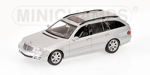 MERCEDES-BENZ E-CLASS T-MODELL (S211) – 2006 – SILVER L.E. 768 pcs. 1:43 model