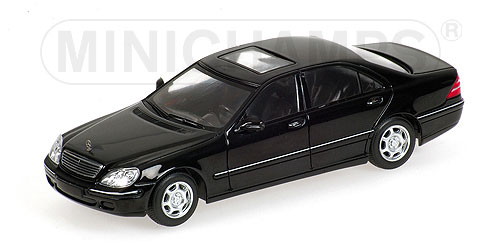 MERCEDES-BENZ S-CLASS (W220) – 1998 – BLACK L.E. 2112 pcs. 1:43 model