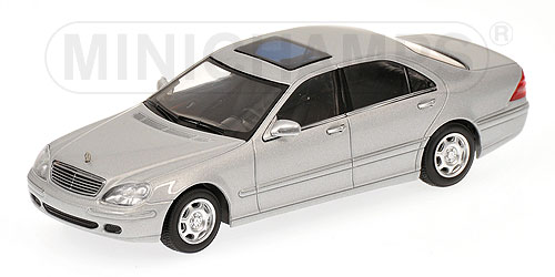 MERCEDES-BENZ S-CLASS (W220) – 1998 – SILVER L.E. 1008 pcs. 1:43 model