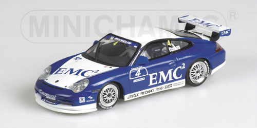 PORSCHE 911 GT3 – ‘EMC2’ – ROMAN DUMAS – TEAM CARSPORT – PORSCHE SUPER CUP 2003 1:43 model