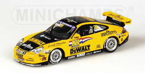 PORSCHE 911 GT3 – ‘DEWALT’ – PATRICK HUISMAN – TEAM PZRO 2003 – PORSCHE SUPER CUP 2003 1:43 model