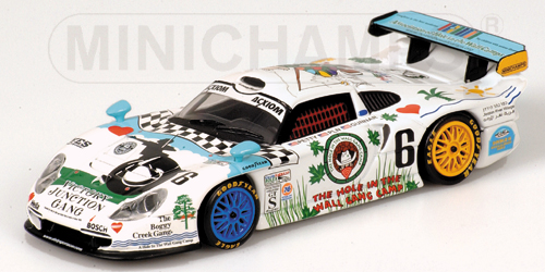 PORSCHE G99 GT1 – PETTY/NEWMAN/JEANNETTE – TEAM GUNNAR RACING – BULLY HILL GRAND AM 2003 1:43 model