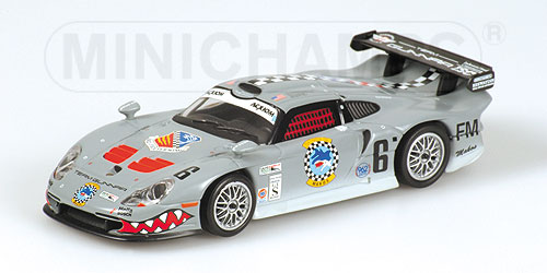 GUNNAR-PORSCHE 966 GT1 ‘SHARK’ JEANNETTE/JACKSON – GP MIAMI 1:43 model