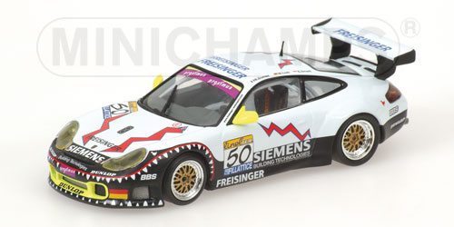 PORSCHE 911 GT3 RS – ORTELLI/LIEB/DUMAS – WINNERS – FREISINGER MOTORSPORT – 24H SPA 2003 L.E. 3984 pcs. 1:43 model
