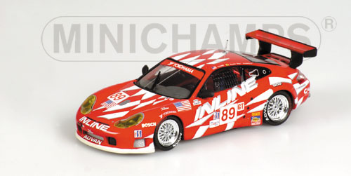 PORSCHE 911 GT3-RS – NEGRI/FRISSELLE/PUMPELLY – INLINE CUNNINGHAM RACING – ALMS 2003 1:43 model