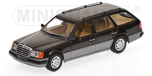 MERCEDES-BENZ 300 TE BREAK (W124) – 1990 – BLACK METALLIC L.E. 1008 pcs. 1:43 model