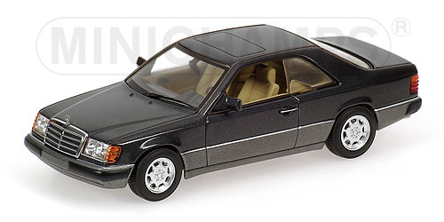 MERCEDES-BENZ 300 CE COUPE (W124) – 1990 – BLACK METALLIC L.E. 2160 pcs. 1:43 model