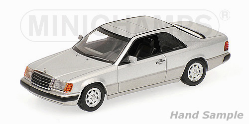 MERCEDES-BENZ 300 CE COUPE (W124) – 1990 – SILVER L.E. 1008 pcs. 1:43 model