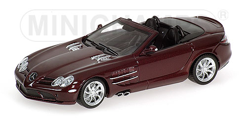 MERCEDES-BENZ SLR – MCLAREN ROADSTER – 2007 – RED METALLIC L.E. 2016 pcs. 1:43 model