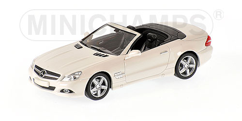 MERCEDES-BENZ SL (R230) – 2008 – WHITE L.E. 1008 pcs. 1:43 model