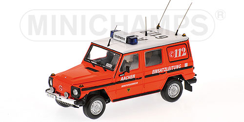 MERCEDES-BENZ 230 GE (W460-461) – ‘BERUFSFEUERWEHR AACHEN’ 1:43 model