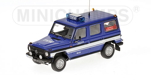 MERCEDES-BENZ 230 GD (W460) – ‘THW SAARBRÜCKEN’ 1:43 model