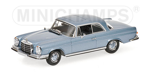 MERCEDES-BENZ 280 SE 3.5 COUPE (W 111) – 1970 – BLUE METALLIC L.E. 1200 pcs. 1:43 model