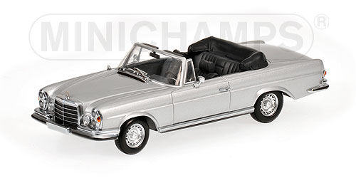 MERCEDES-BENZ 280 SE 3.5 CABRIOLET (W 111) – 1970 – SILVER L.E. 1824 pcs. 1:43 model
