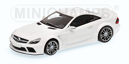 MERCEDES-BENZ SL65 AMG BLACK SERIES (R230) – 2009 – MATT WHITE L.E. 1344 pcs. 1:43 model