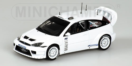FORD FOCUS RS – WRC TEST CAR 2003 – RALLY 2003 1:43 model