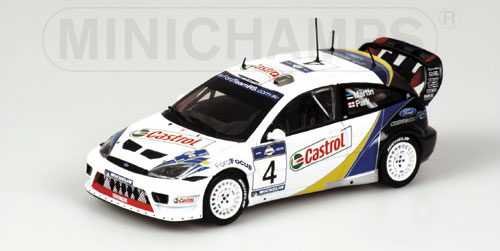 FORD FOCUS RS – WRC – MAERTIN/PARK – WINNER – RALLY ACROPOLIS 2003 1:43 model
