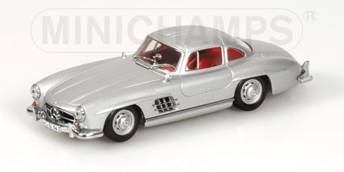 MERCEDES-BENZ 300 SL (W198 I) – 1955 – SILVER 1:43 model
