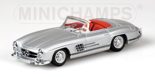 MERCEDES-BENZ 300SL ROADSTER – 1955 – SILVER 1:43 model