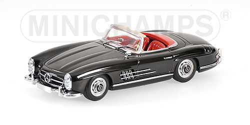 MERCEDES-BENZ 300 SL ROADSTER (W198 II) – 1957 – BLACK L.E. 750 pcs. 1:43 model