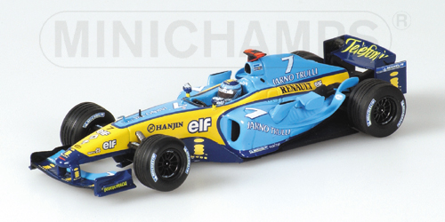 RENAULT F1 TEAM R24 J.TRULLI 2004 1:43 model
