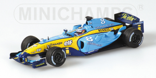 RENAULT F1 TEAM R24 F.ALONSO 2004 1:43 model