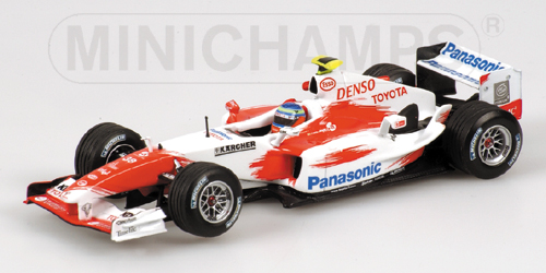TOYOTA TF 104 R.ZONTA TEST 2004 1:43 model