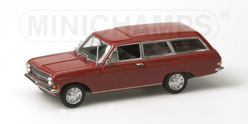 OPEL REKORD A CARAVAN – 1962 – GRANADA RED 1:43 model