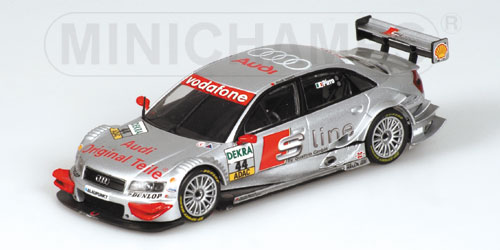 AUDI A4 – EMANUELE PIRRO – AUDI SPORT INFINEON TEAM JOEST – DTM 2004 S-LINE 1:43 model