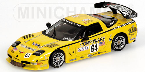 CHEVROLET CORVETTE C5R – GAVIN/BERETTA/MAGNUSSEN – 24H LE MANS 2004 L.E. 1680 pcs. 1:43 model