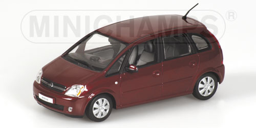 OPEL MERIVA – 2003 – RED METALLIC 1:43 model