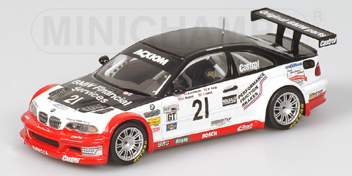 BMW M3 GTR – SAID/AUBERLEN/MARKS/HAND – TEAM PROTOTYPE TECHNOLOGY GROUP – 24h DAYTONA 2004 1:43 model