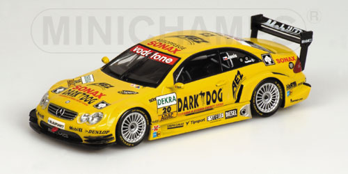 MERCEDES-BENZ CLK – ‘SONAX DARK DOG’ – JAREK JANIS – TEAM ROSBERG – DTM 2004 1:43 model