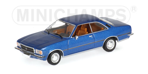 OPEL REKORD D COUPE – 1975 – BLUE METALLIC L.E. 2544 pcs. 1:43 model