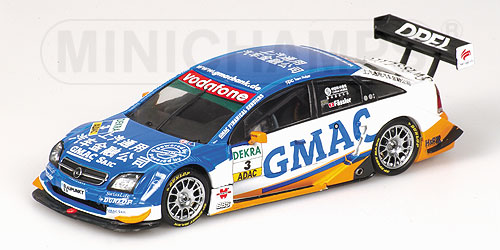 OPEL VECTRA GTS V8 – SHANGHAI ‘GMAC-BANK’ – MARCEL FAESSLER – OPEL TEAM HOLZER – DTM 2004 1:43 model
