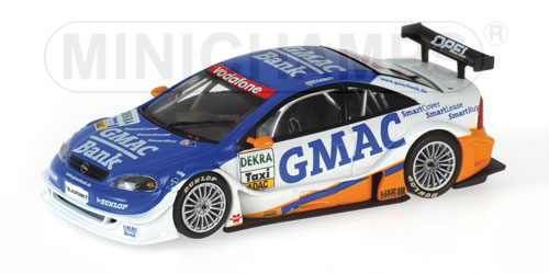 OPEL V8 COUPE – ‘GMAC’ – OPC EUROTEAM – RACE TAXI – DTM 2004 L.E. 1200 pcs. 1:43 model
